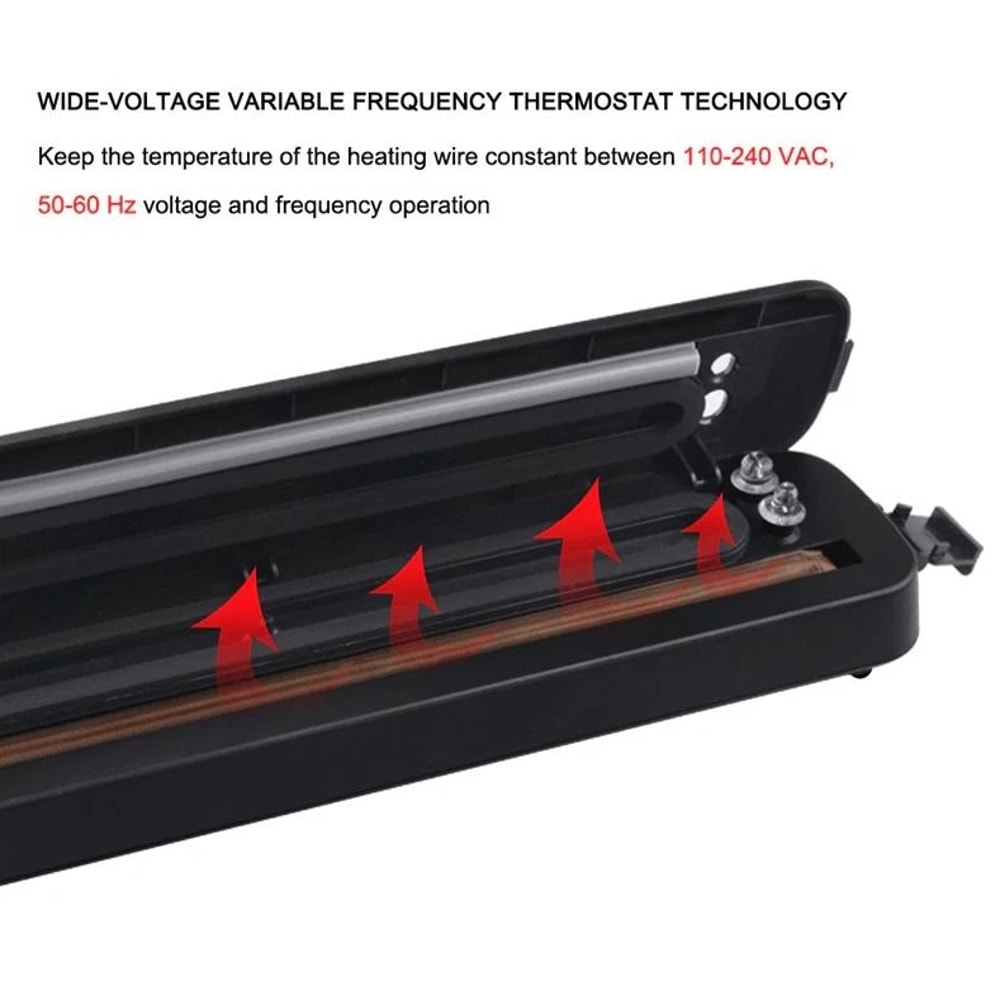 Automatic Vacuum Sealer Machine For Food Preservation And Storage Saver 4