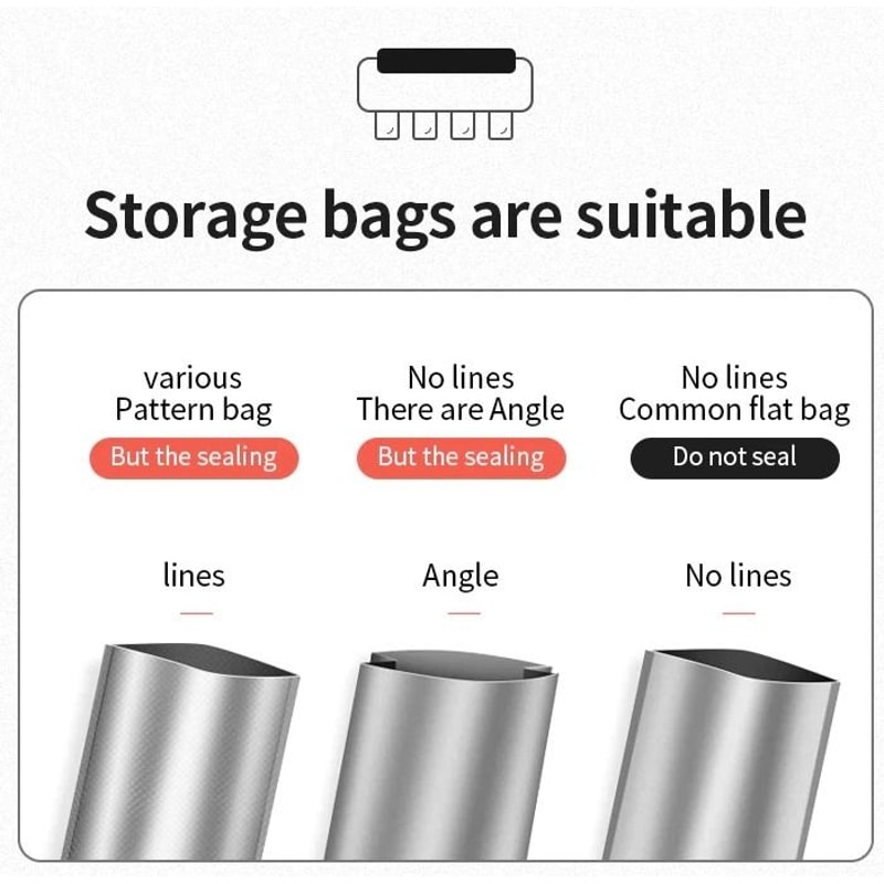 Automatic Vacuum Sealer Machine For Food Preservation And Storage Saver 6