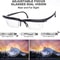 Dial Adjustable Glasses With Variable Focus For Reading Distance Vision Eyeglasses Perfect For Nea 1