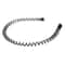 Wave Style Metal Hair Headband Comb For Sports Casual Wear 9