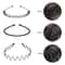 Wave Style Metal Hair Headband Comb For Sports Casual Wear 2