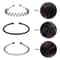 Wave Style Metal Hair Headband Comb For Sports Casual Wear 3