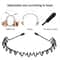 Wave Style Metal Hair Headband Comb For Sports Casual Wear 4