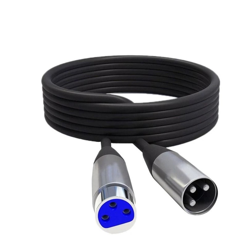 Microphone Extension Cable Pin Male To Female Shielded Audio Connector For Pro Audio Equipment 0