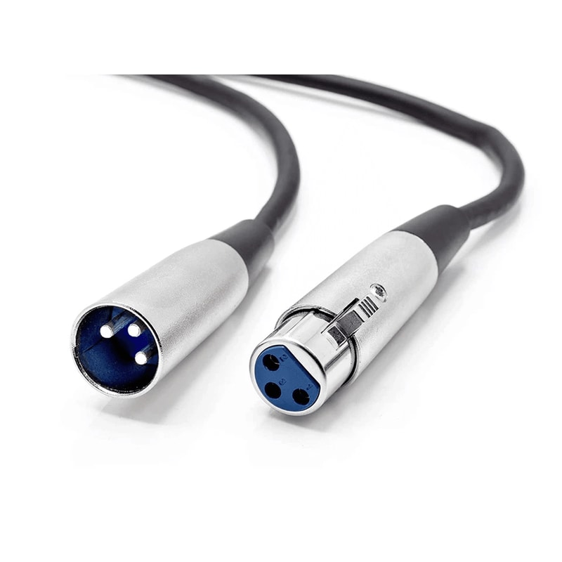 Microphone Extension Cable Pin Male To Female Shielded Audio Connector For Pro Audio Equipment 15