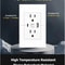 Dual Wall Outlet With USB Ports Charger AC Power Receptacle For Home Office Us 3