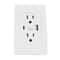 Dual Wall Outlet With USB Ports Charger AC Power Receptacle For Home Office Us 1