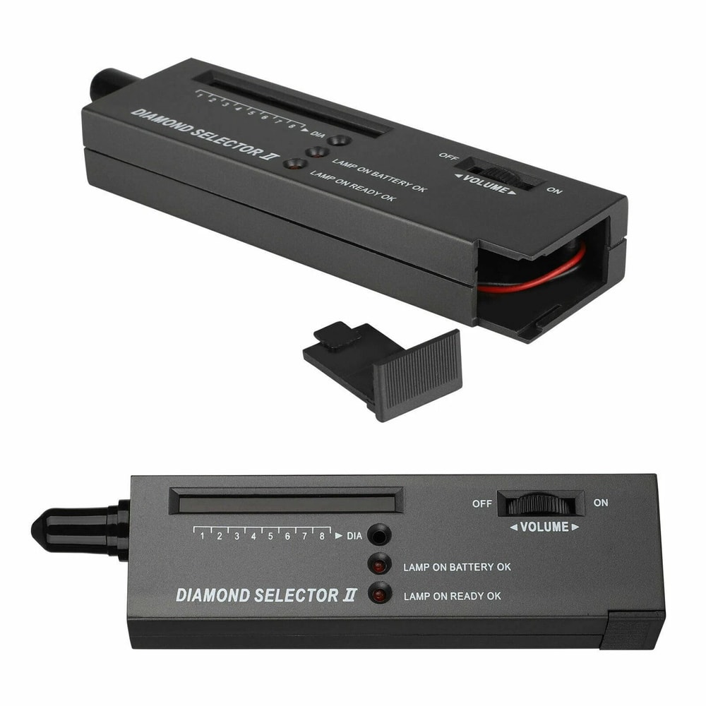 Portable Diamond Tester For Jewelry Gemstone Testing Illuminated Kit With Carrying Case 0