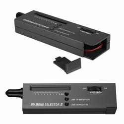 portable diamond tester for jewelry & gemstone testing illuminated kit with carrying case