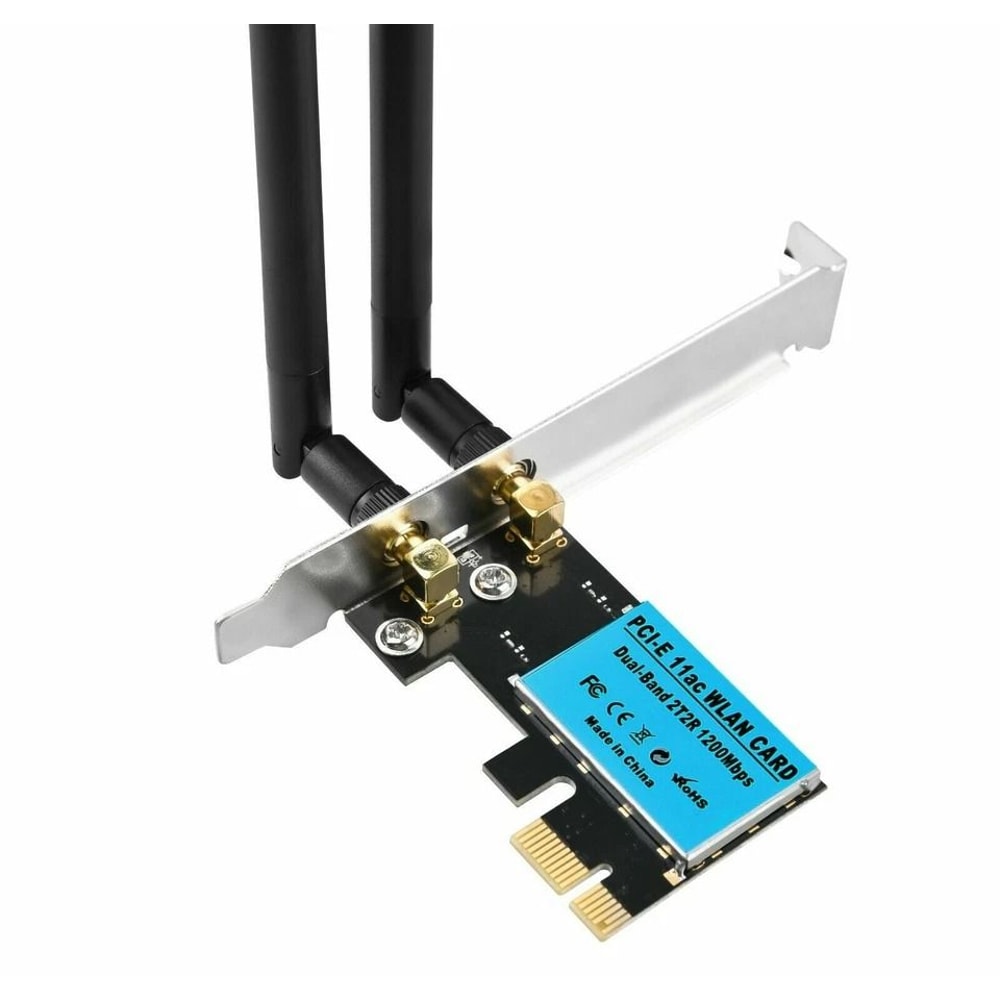 Dual Band WiFi PCIe Adapter For Desktop PCIE Card 0