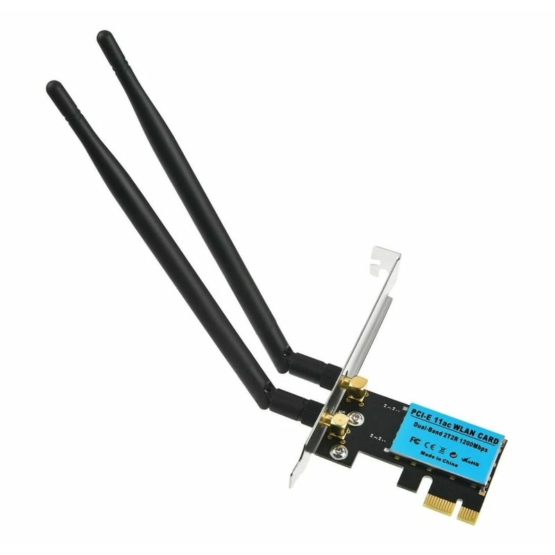 Dual Band WiFi PCIe Adapter For Desktop PCIE Card 2