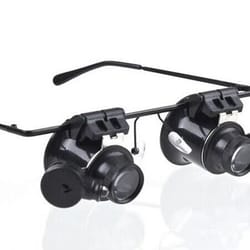 magnifying glasses with led light hands-free loupe for jewelry & watch repair