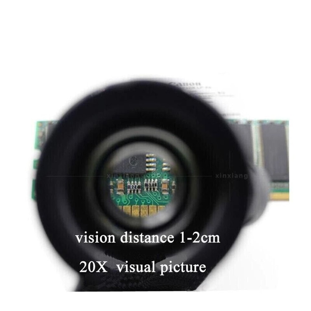 Magnifying Glasses With LED Light HandsFree Loupe For Jewelry Watch Repair 3