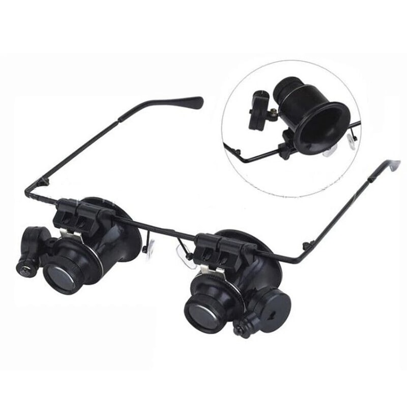 Magnifying Glasses With LED Light HandsFree Loupe For Jewelry Watch Repair 5