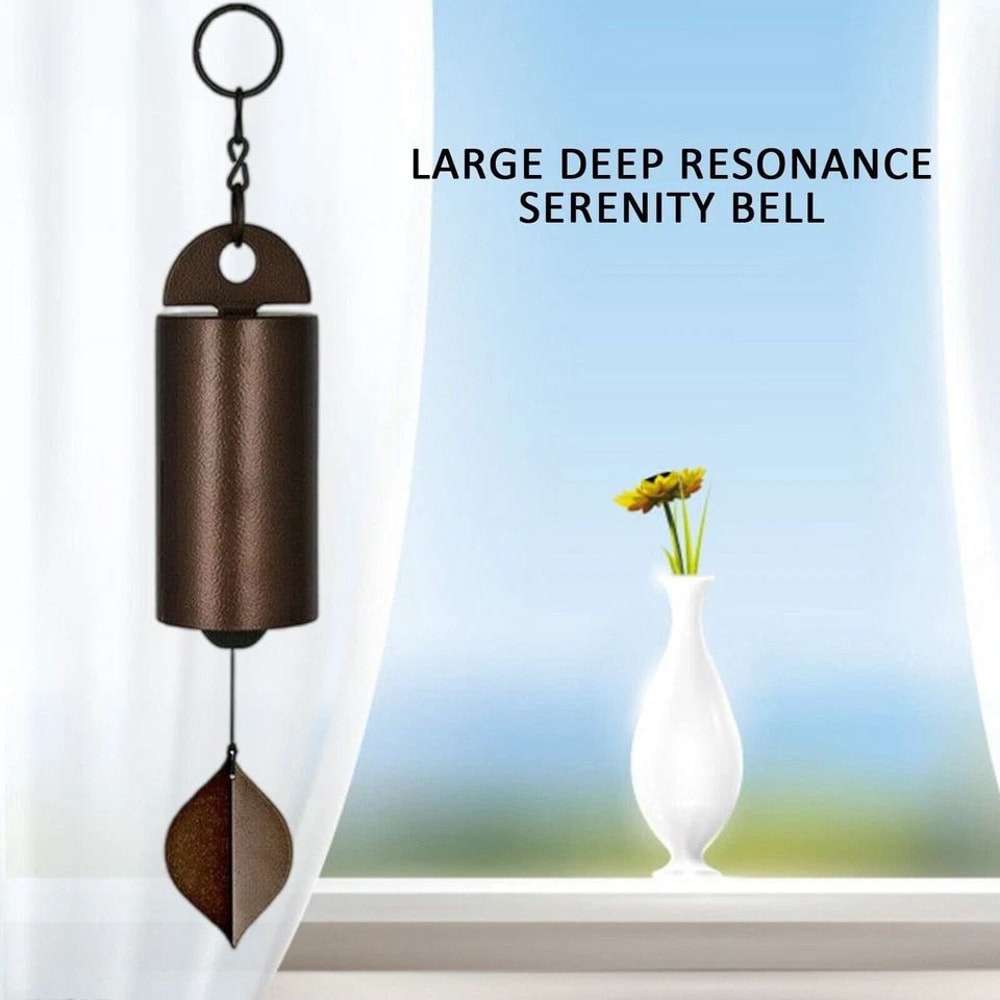 Serenity Metal Bell Wind Chimes For Outside Large Heroic Design Calming Sound Outdoor Garden Decor 4