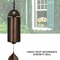 Serenity Metal Bell Wind Chimes For Outside Large Heroic Design Calming Sound Outdoor Garden Decor 5