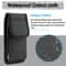 Vertical Phone Holster Wallet Case With Belt Clip For IPhone Samsung Durable Nylon Extra Storage 19