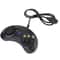 Button Game Pad Controllers For Genesis Classic Retro Black Controllers 3