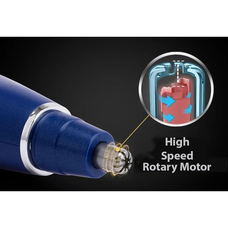 Electric Nose Hair Trimmer And Grooming Kit Ear Eyebrow Mustache Remover Shaver 9