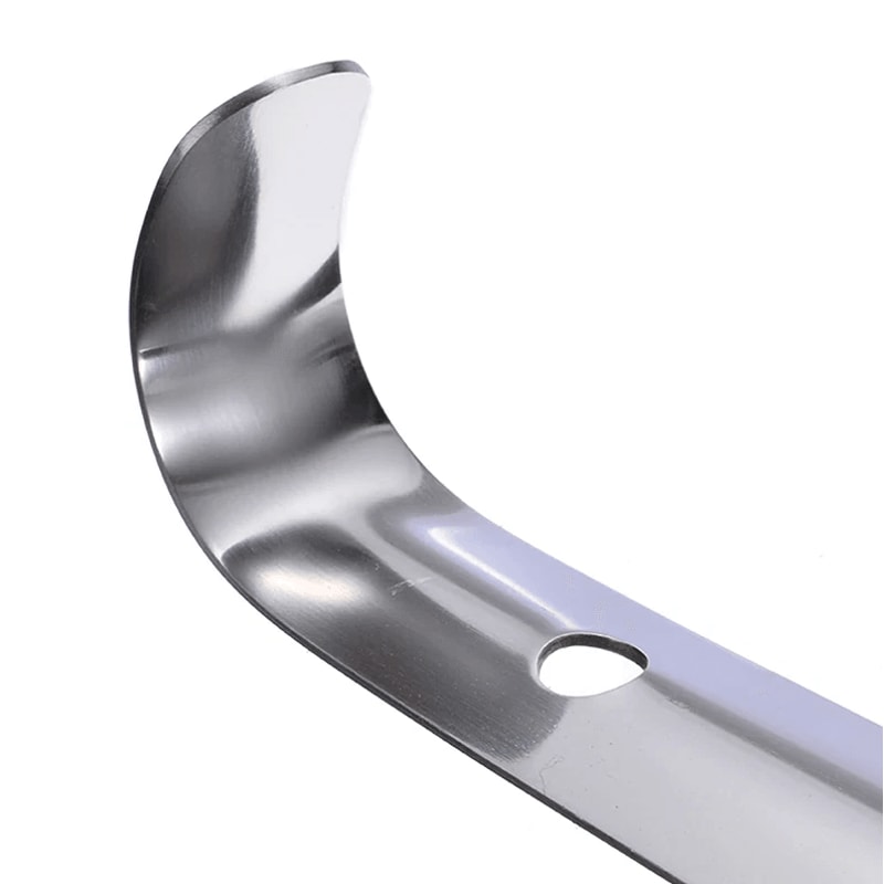 Extra Long Handle Stainless Steel Shoe Horn Metal Shoe Remover For Easy SlipOn 9