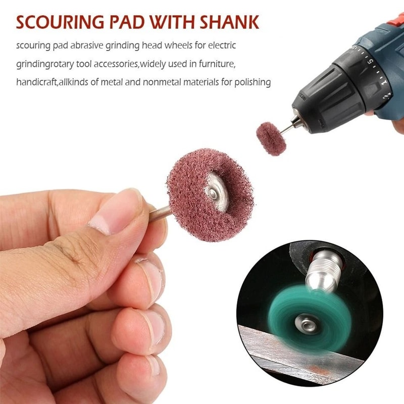 Metal Polishing Buffing Wheel Kit Ideal Rotary Tool Accessories For Dremel 7