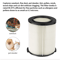 Replacement RIDGID WetDry Pleated Vacuum Filter Washable Reusable For Garage Shop Vacuums 11