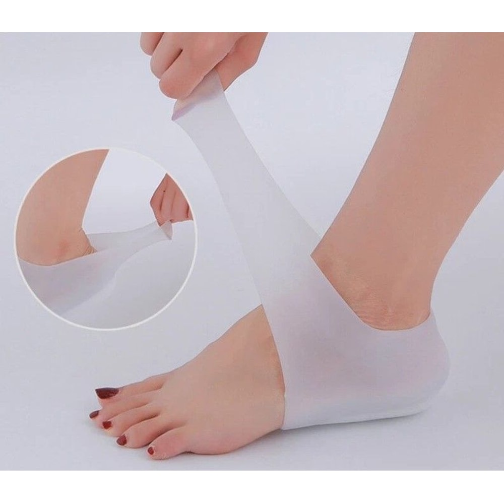 Concealed Footbed Enhancers Invisible Height Increase Silicone Insoles Pads Boost Your Confidence 0