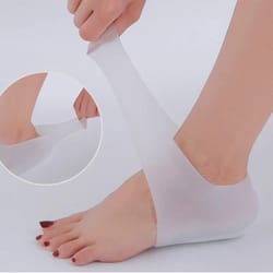 concealed footbed enhancers invisible height increase silicone insoles pads boost your confidence & comfort