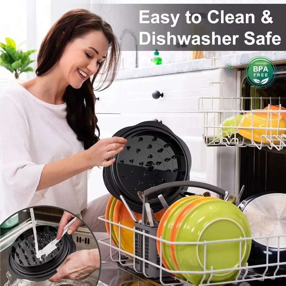 Large Chicken Shredder Tool NonSlip Handles BPAFree Meat Shredding Grinder 4