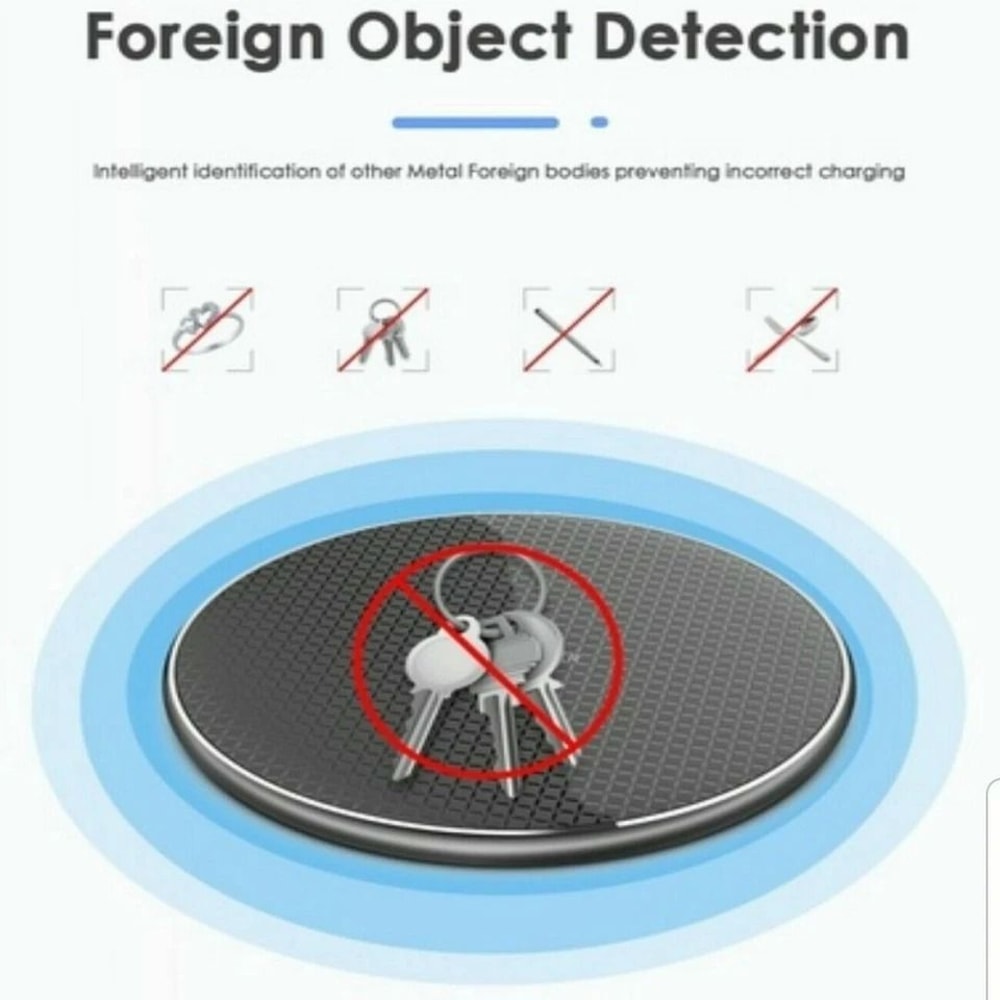 Fast Wireless Charging Pad For Samsung IPhone Quick Charge Compatible With AirPods And More 7