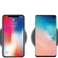 fast wireless charging pad for samsung & iphone quick charge compatible with airpods and more