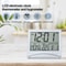 Compact Digital Travel Alarm Clock With LCD Display Temperature Foldable Portable Desk Timer 6