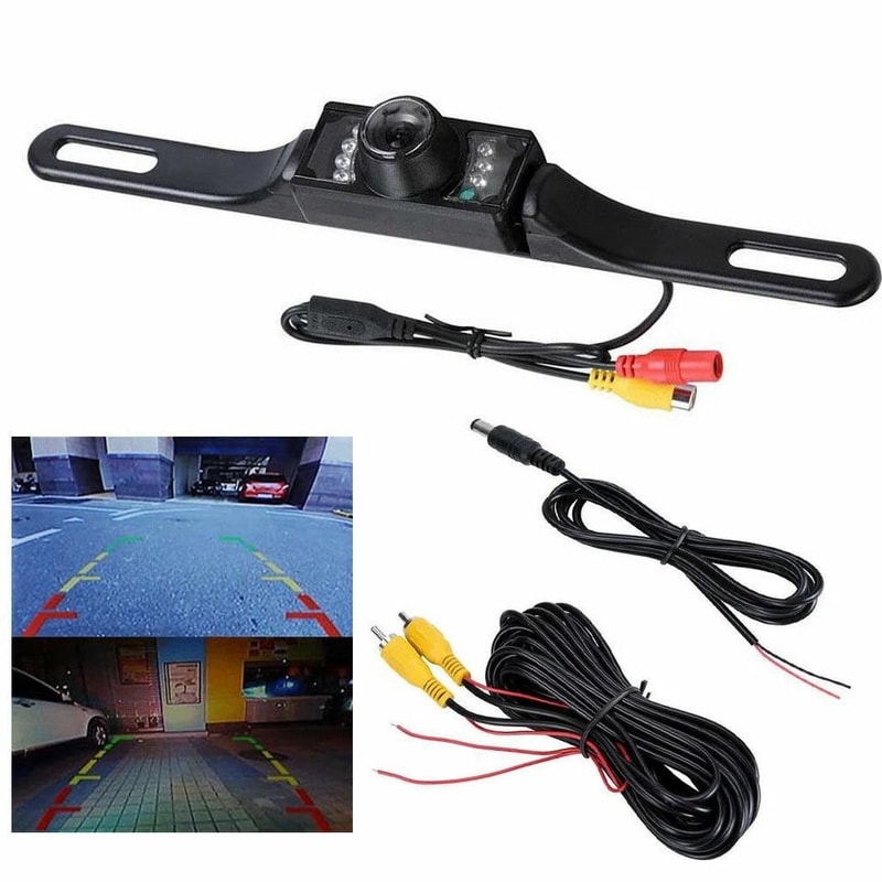 Wide Night Vision Car Rear View Camera Waterproof Reverse Backup And Parking Assistance 9