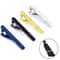 Mens Stainless Steel Tie Clips Premium Tie Bar Clasp Set In Gold Black Silver 17
