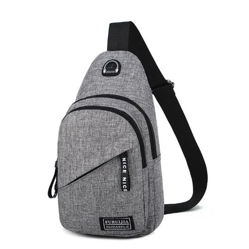 Mens Womens Sling Bag Crossbody Backpack Stylish Waterproof Shoulder Bag For Travel Hiking Sports