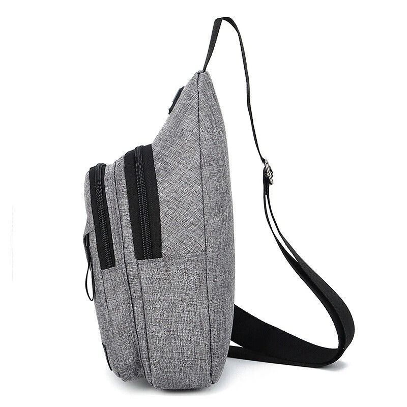 Mens Womens Sling Bag Crossbody Backpack Stylish Waterproof Shoulder Bag For Travel Hiking Sports