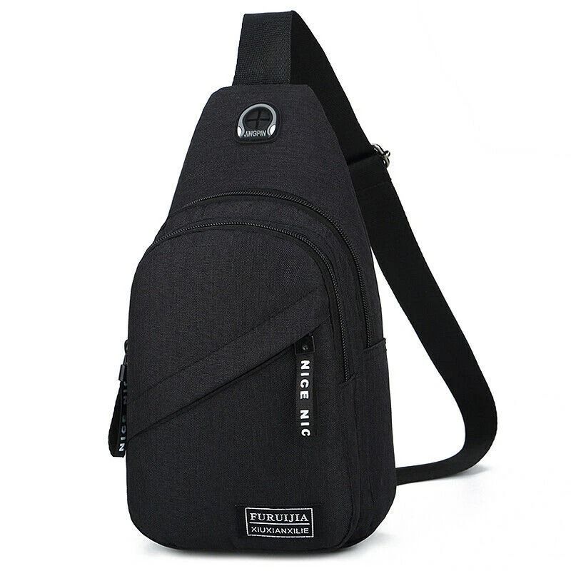 Mens Womens Sling Bag Crossbody Backpack Stylish Waterproof Shoulder Bag For Travel Hiking Sports
