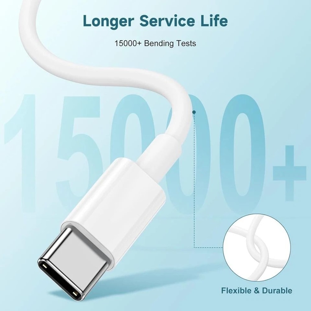 USBC To USBC Cable Fast Charging Type C Cord For Rapid Charging HighSpeed Power Transfer Durable D 2