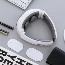 electric pulse neck massager with magnetic therapy relaxation for neck pain relief and muscle tension