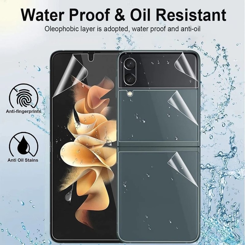 Soft Hydrogel Screen Protector HD Lens Cover For Samsung Galaxy 3