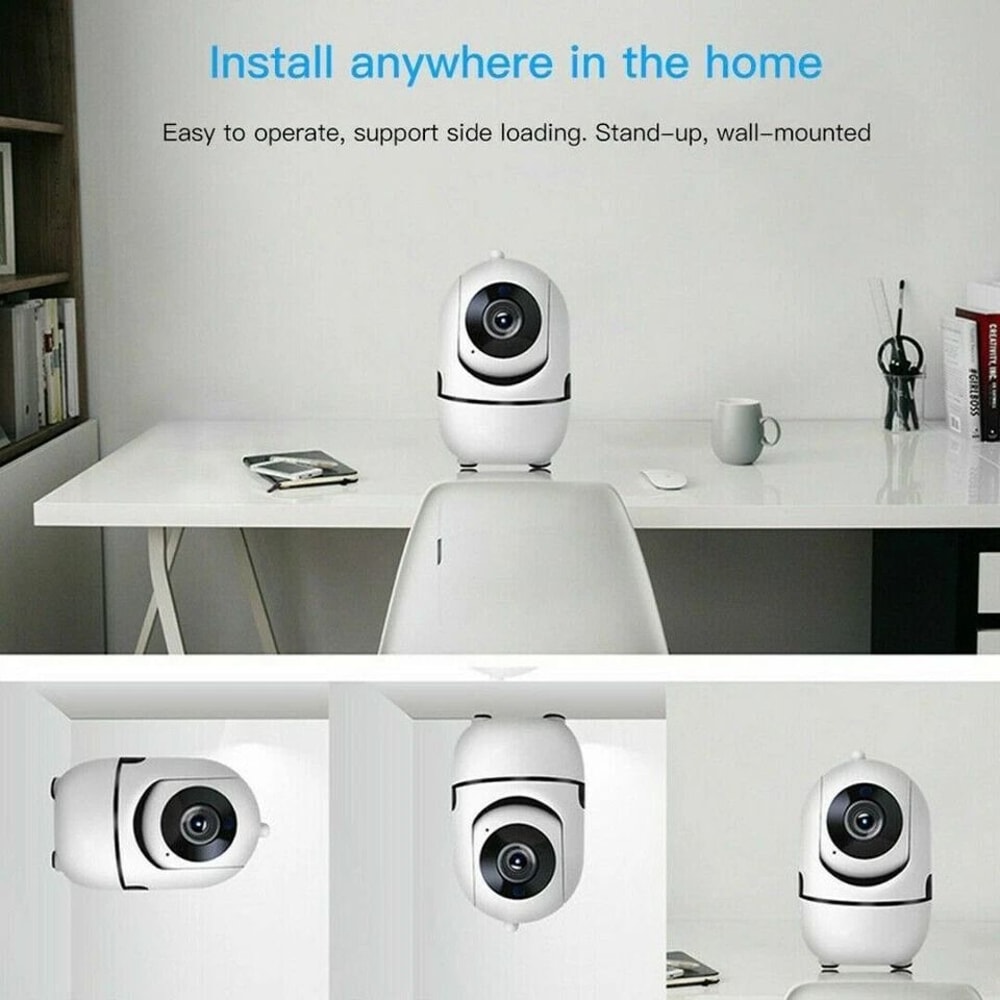 WiFi Wireless Security Camera Indoor Night Vision Monitor For Baby Pet Surveillance 5