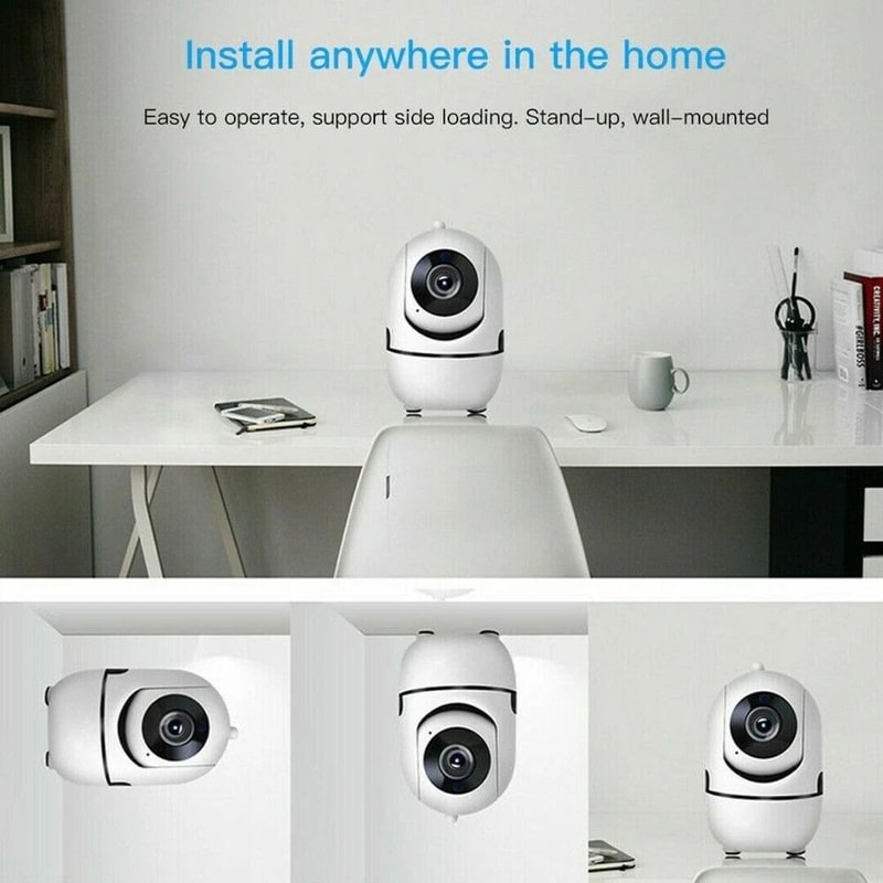 WiFi Wireless Security Camera Indoor Night Vision Monitor For Baby Pet Surveillance 5