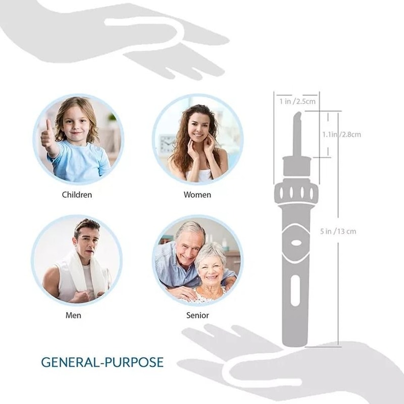 Electric Cordless Ear Cleaner Painless Wax Remover Vacuum Cleaning Tool 3