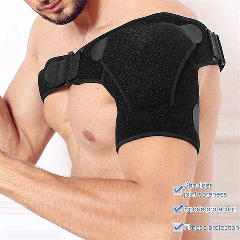 Shoulder Brace Compression Sleeve For Torn Rotator Cuff AC Joint Pain Relief Adjustable Support F 12