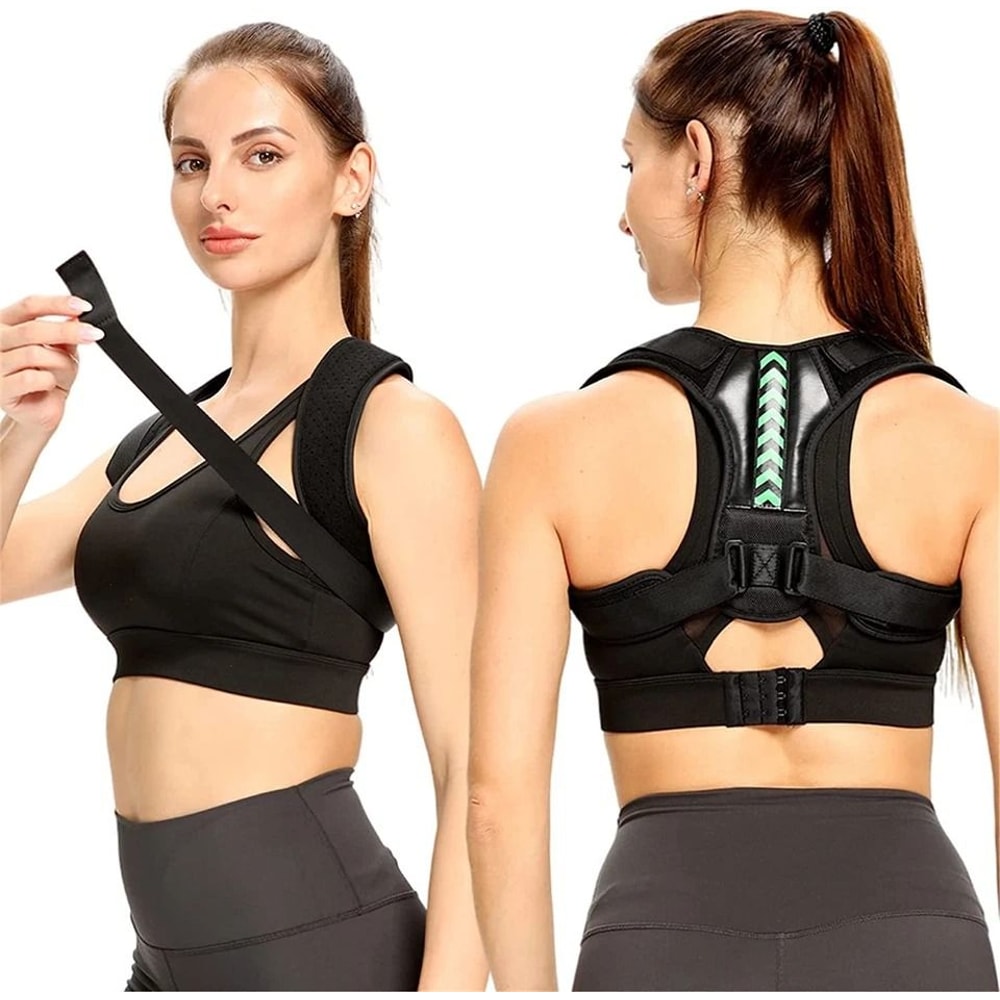 Adjustable Posture Corrector Brace For Back Shoulder Pain Relief Comfortable Spine Alignment Suppo 0