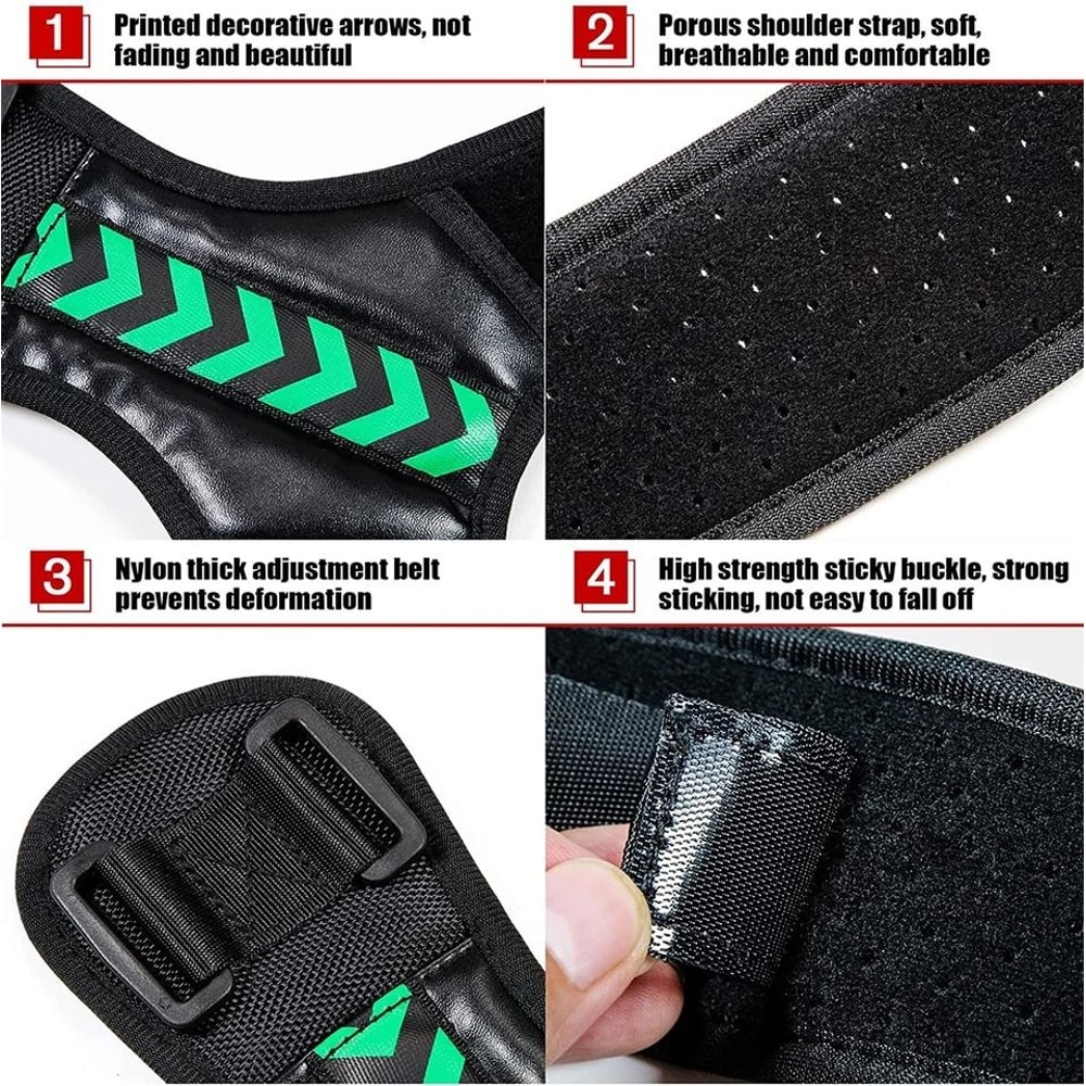 Adjustable Posture Corrector Brace For Back Shoulder Pain Relief Comfortable Spine Alignment Suppo 1