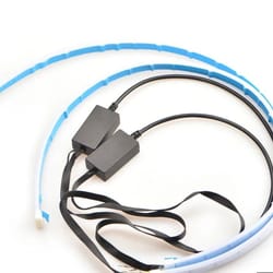 slim amber sequential led drl turn signal strips for headlights