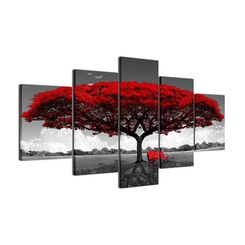 Canvas Print Landscape Art Modern Piece Wall Decor For Living Room 2