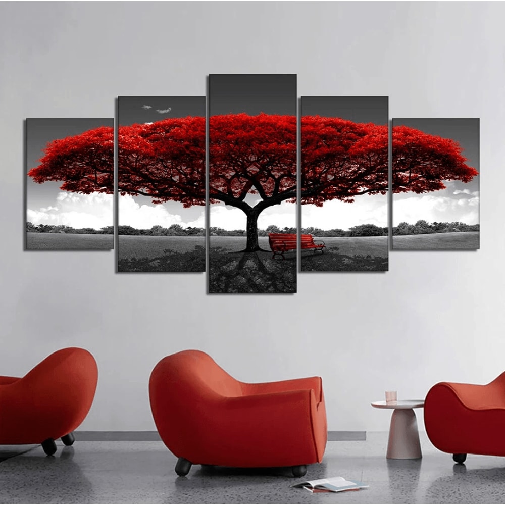 Canvas Print Landscape Art Modern Piece Wall Decor For Living Room 10