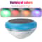 Solar LED RGB Floating Pool Lights Waterproof ColorChanging Outdoor Garden Lamps For Pool 11
